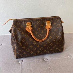 Auth LV Speedy 30 Boston